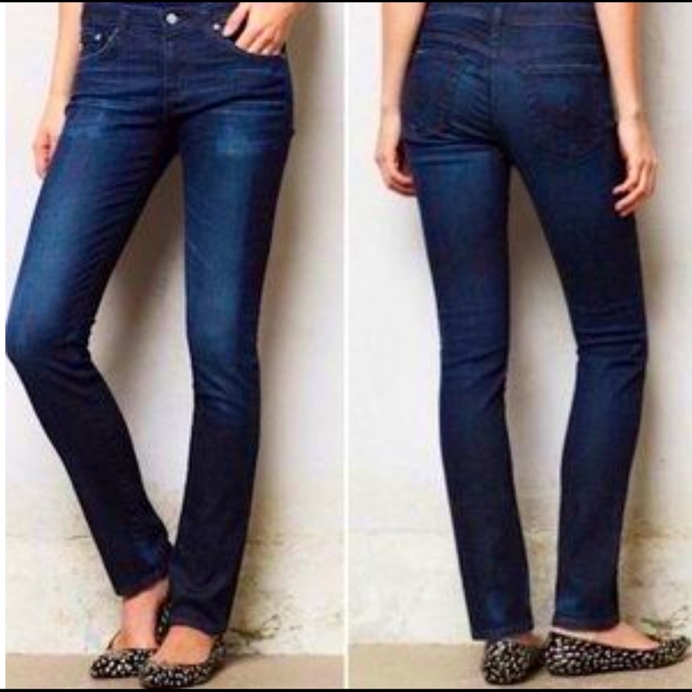 AG Adriano Goldschmied Stevie Slim Straight Jeans sz 31R